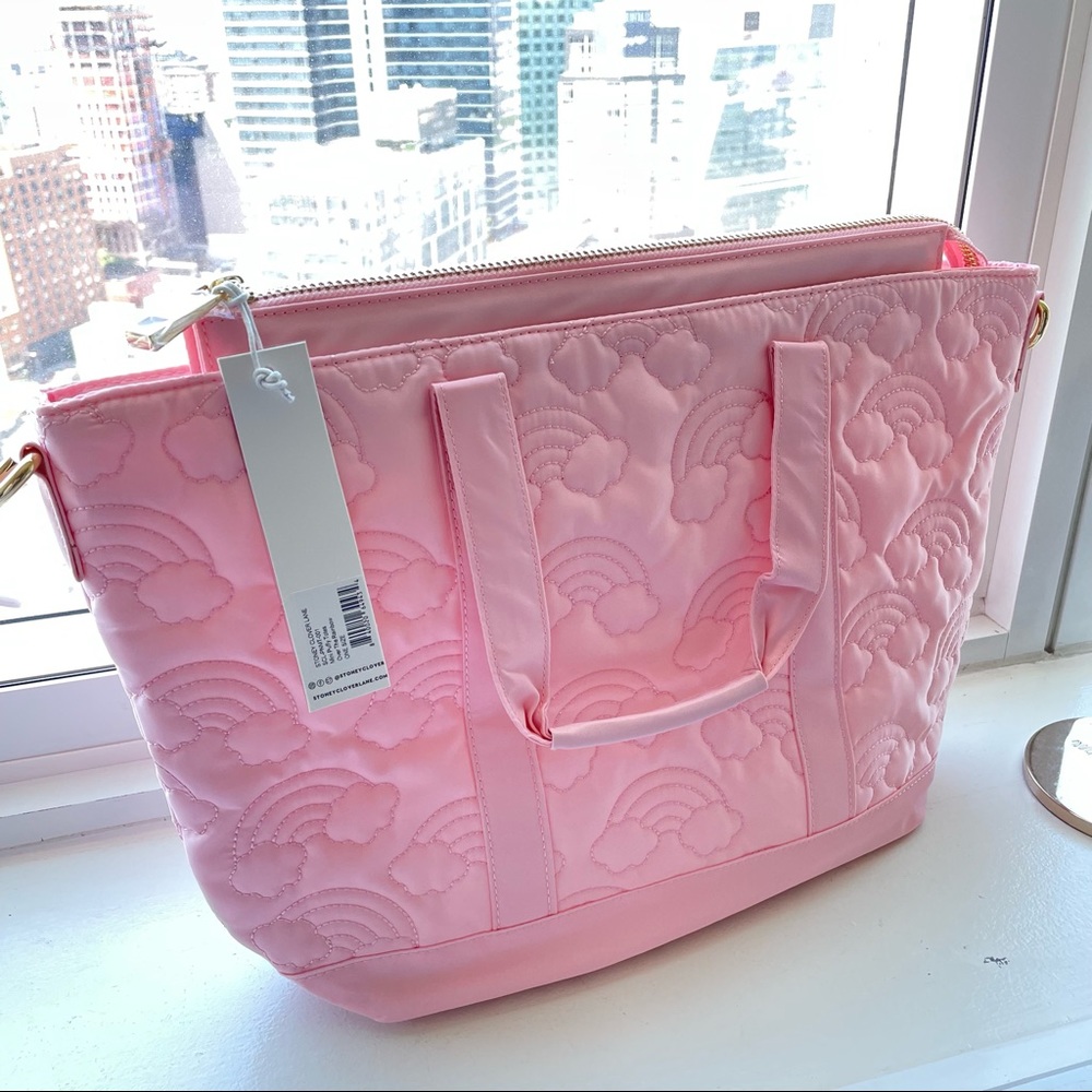 SUMMER SALE NWT Stoney Clover Lane | Mini Puffy Tote | Pink